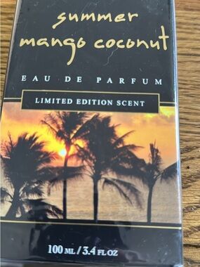 WEN Summer Mango Coconut Eau de Parfum - new. Sealed